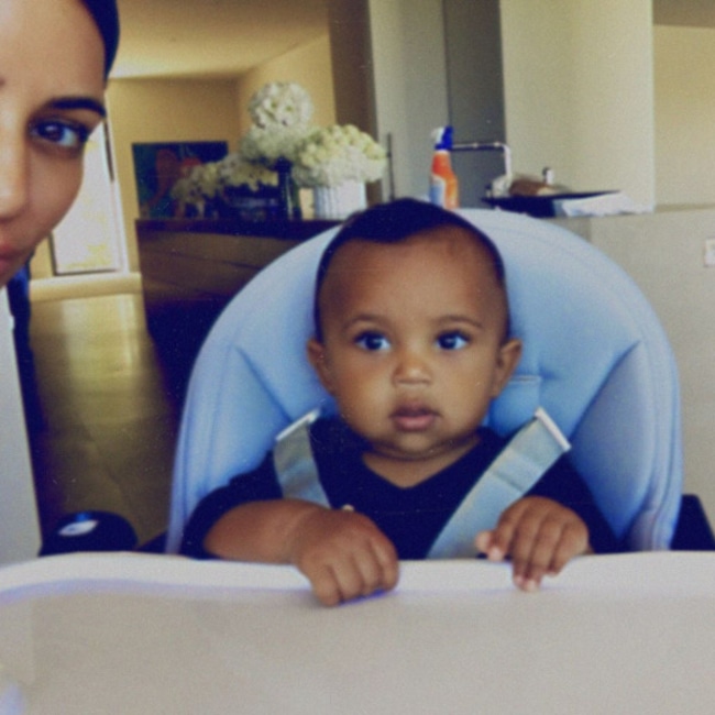 Saint West, Instagram